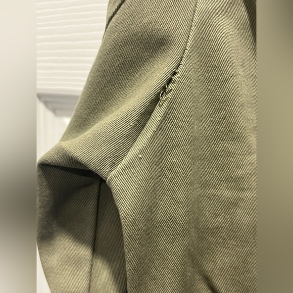 Army Green Canvas Jacket - Picture 3 of 4